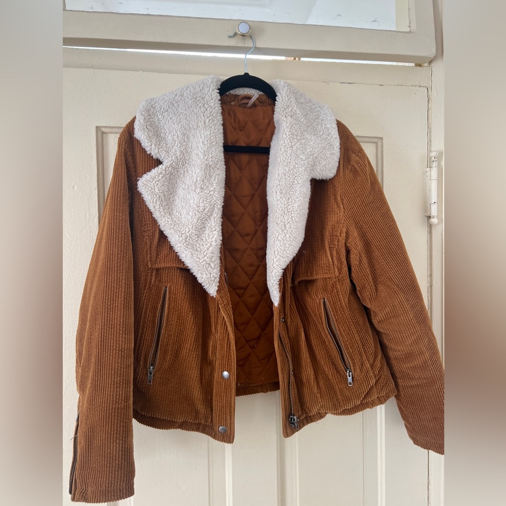 - Free People Corduroy Jacket